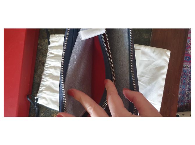 Lancel Ledergeldbörse Navy Blau Marineblau - Ansicht 5