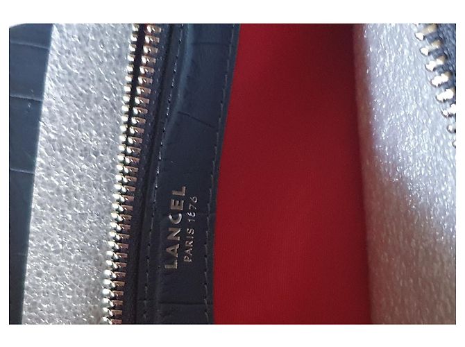 Lancel Ledergeldbörse Navy Blau Marineblau - Ansicht 6