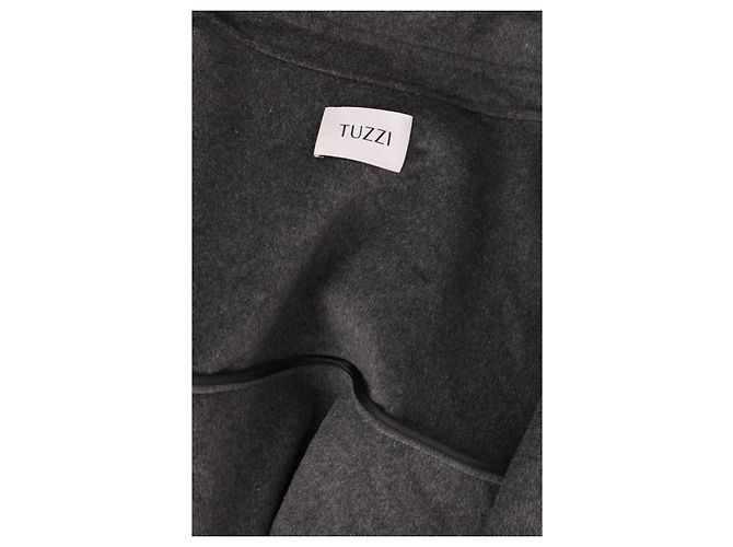 Autre Marque Abrigo Tuzzi Gris de Lana - vista 3