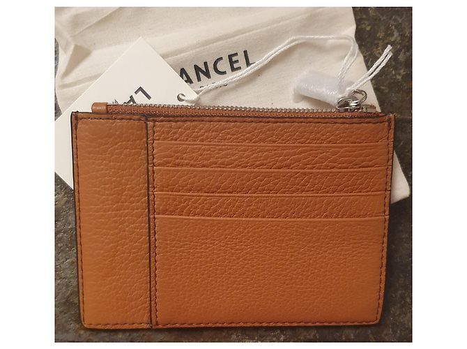 Lancel Pia Kartenhalter Leder Camel Hellbraun - Ansicht 2