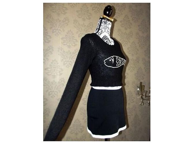 PACO RABANNE TRENDIGER BANDEAU-ROCK ROCK TS ODER T 34/36/38 Schwarz - Ansicht 11
