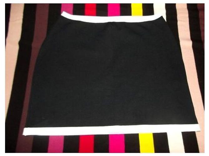 PACO RABANNE TRENDIGER BANDEAU-ROCK ROCK TS ODER T 34/36/38 Schwarz - Ansicht 12