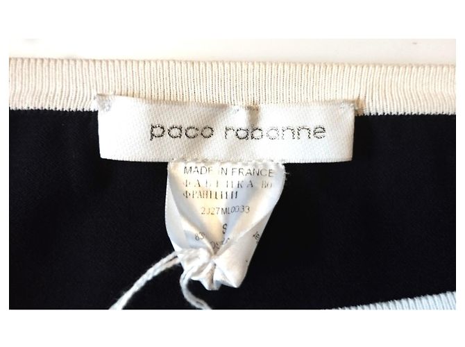 PACO RABANNE TRENDIGER BANDEAU-ROCK ROCK TS ODER T 34/36/38 Schwarz - Ansicht 3