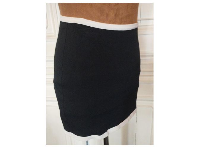 PACO RABANNE TRENDIGER BANDEAU-ROCK ROCK TS ODER T 34/36/38 Schwarz - Ansicht 5