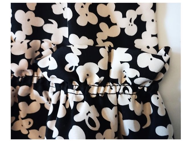 MARC JACOBS SAIA PREPPY PURE SILK T40/42 Preto - vista 5