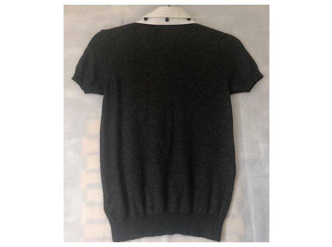 Pulôver Dsquared2 Cinza de Cashmere e Seda 40 IT - vista 2