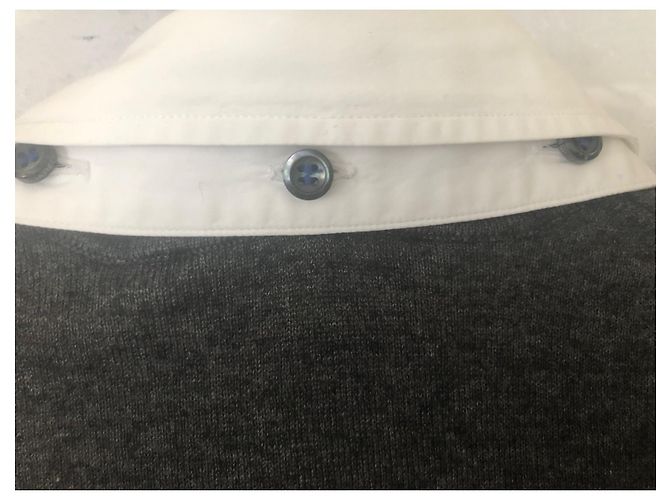 Pulôver Dsquared2 Cinza de Cashmere e Seda 40 IT - vista 6