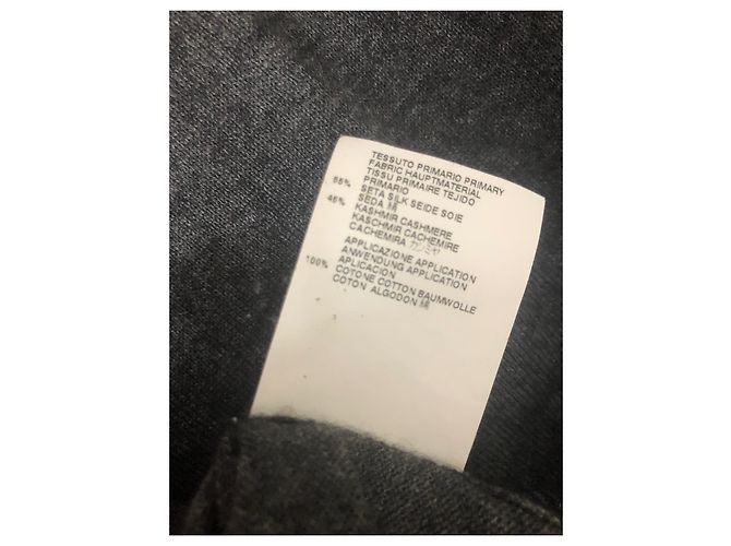Pulôver Dsquared2 Cinza de Cashmere e Seda 40 IT - vista 7