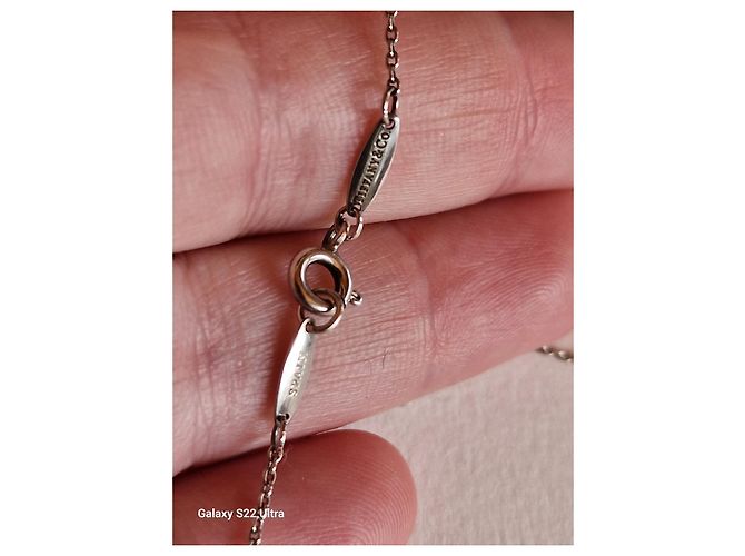 Tiffany & Co Cospargi cuore aperto di Elsa Peretti Argento Rosa - vista 5