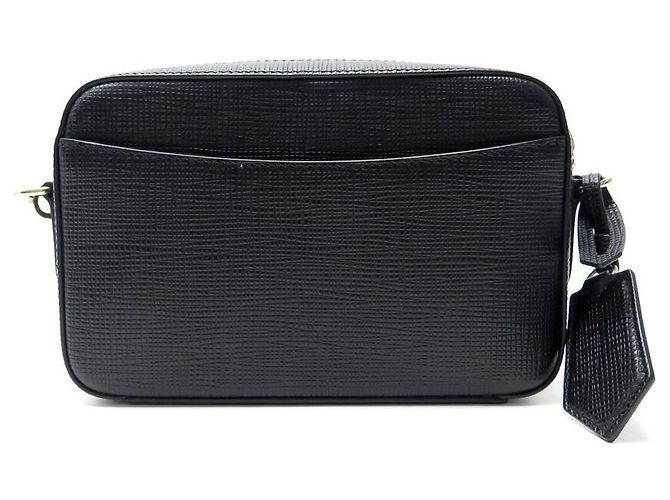NOVA BOLSA PARA CÂMERA SMYTHSON COURO PANAMÁ PRETO BOLSA DE COURO - vista 2