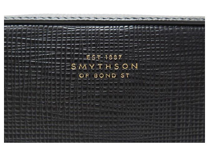 NOVA BOLSA PARA CÂMERA SMYTHSON COURO PANAMÁ PRETO BOLSA DE COURO - vista 3