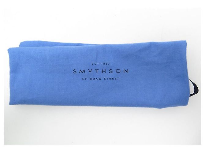 NEUF SAC A MAIN SMYTHSON CAMERA MOYEN BANDOULIERE 1202012 CUIR PANAMA NOIR - vue 8