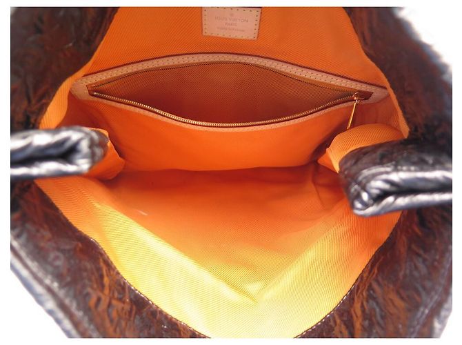 LOUIS VUITTON LIMELIGHT CLUTCH POUCH BORSA PM MONOGRAM IN TELA Marrone - vista 4