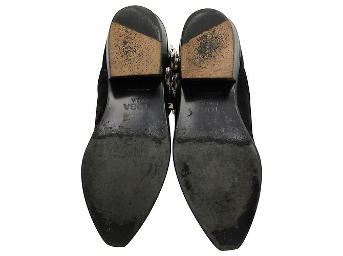 Toga Pulla Ponyhaar Schwarze Stiefeletten - Ansicht 5
