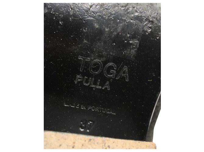 Toga Pulla Ponyhaar Schwarze Stiefeletten - Ansicht 6