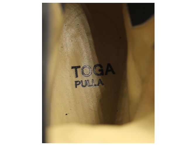 Toga Pulla Ponyhaar Schwarze Stiefeletten - Ansicht 7