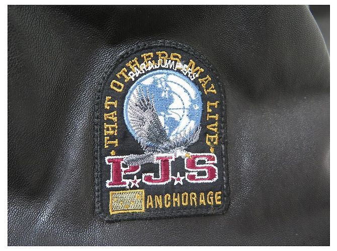 NEW PARAJUMPERS PMJCK LE JACKET01 JOSH LEATHER AVIATOR LEATHER FLIGHT COAT - view 11