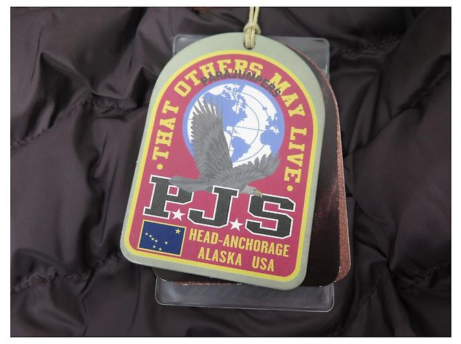 NEW PARAJUMPERS PMJCK LE JACKET01 JOSH LEATHER AVIATOR LEATHER FLIGHT COAT - view 5