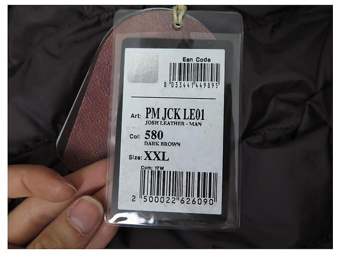NEW PARAJUMPERS PMJCK LE JACKET01 JOSH LEATHER AVIATOR LEATHER FLIGHT COAT - view 9