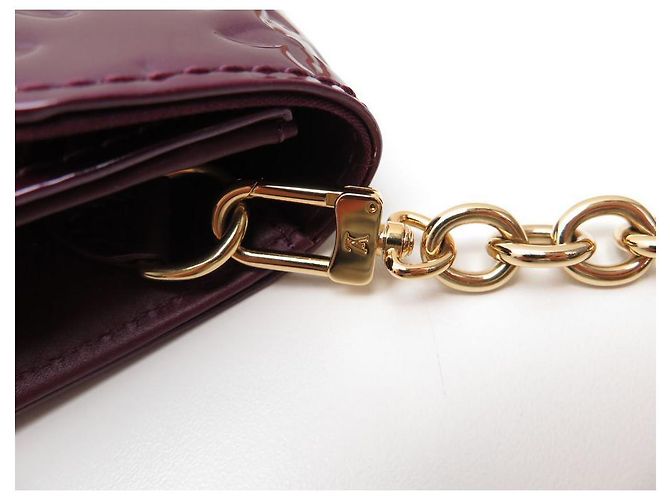 NUOVA BORSA A MANO LOUIS VUITTON SUNSET BOULEVARD IN VERNICE MONOGRAM IN PELLE Porpora - vista 6