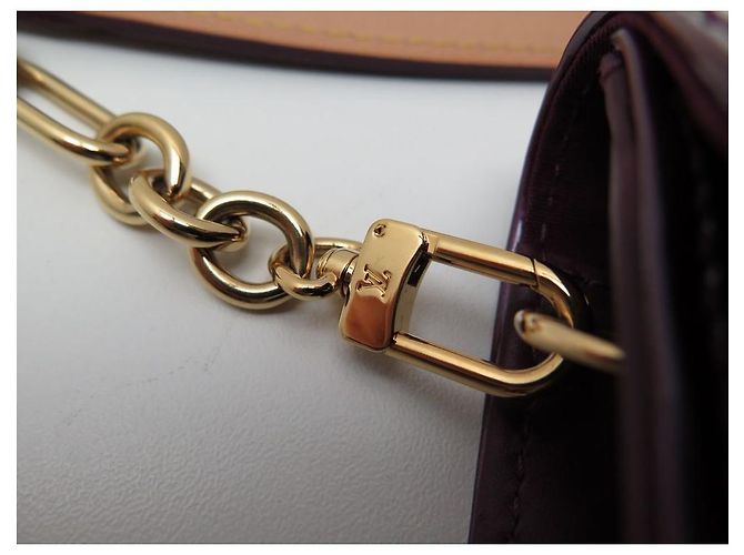 NUOVA BORSA A MANO LOUIS VUITTON SUNSET BOULEVARD IN VERNICE MONOGRAM IN PELLE Porpora - vista 8