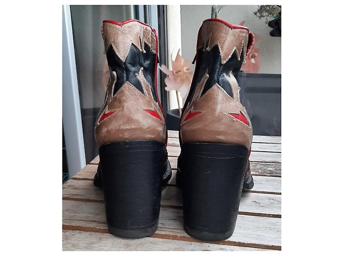 Mexicana Sammlung "Alte Gringos" Schwarz Rot Beige - Ansicht 4