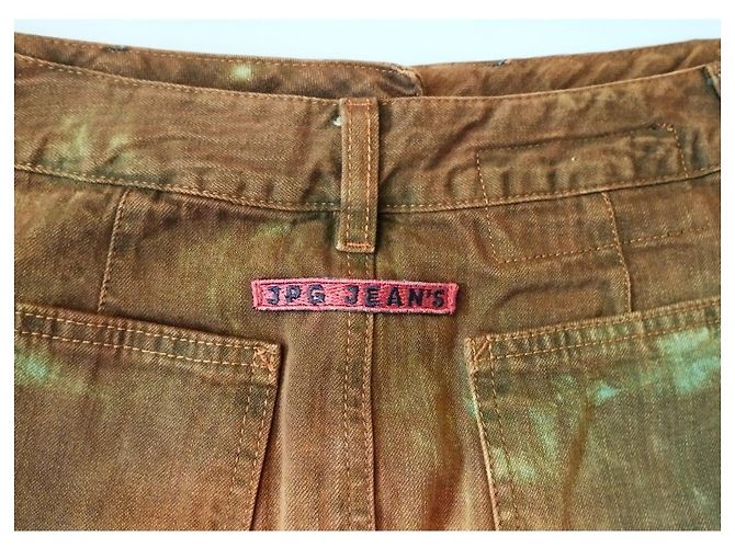 Jean Paul Gaultier FALDA GAULTIER EFECTO PIEDRA FALDA S 38 Marrón oscuro - vista 8
