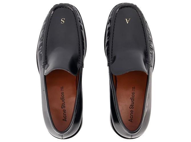 Sneakers - Acne Studios - Nero - Pelle - vista 4