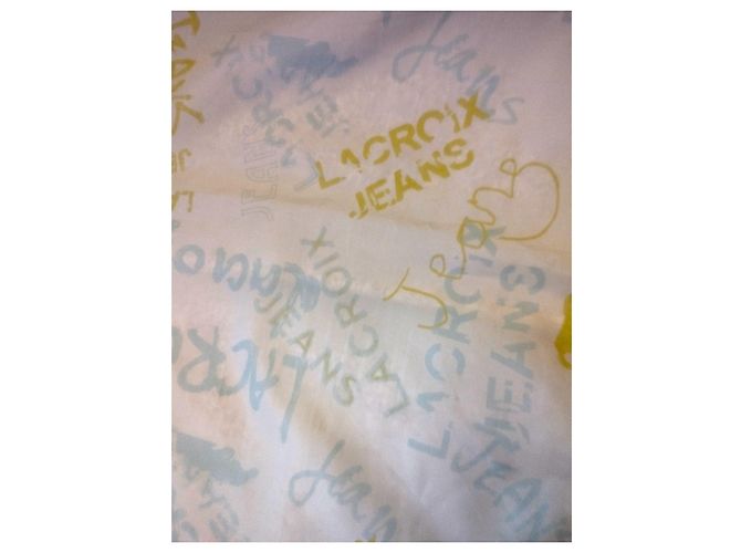 GONNA CHRISTIAN LACROIX GONNA PATCHWORK DENIM..WOOL....PIZZO T 34/36 Multicolore - vista 11