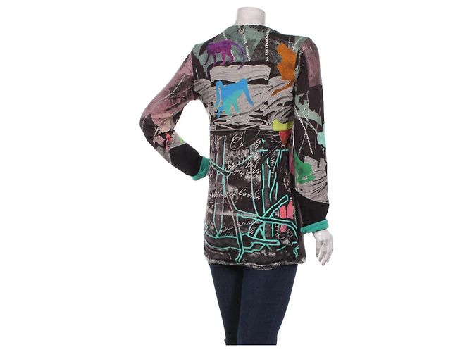 Autre Marque Camicetta Save The Queen a Manica Lunga XL Multicolore - vista 2