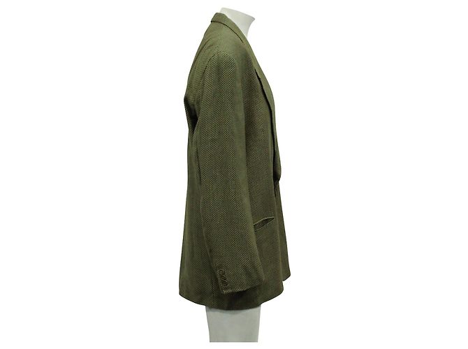 Giorgio Armani Khakigrüner Blazer - Ansicht 3