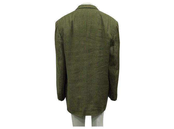 Giorgio Armani Khakigrüner Blazer - Ansicht 5