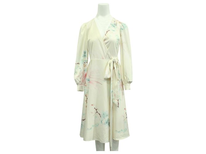 Ted Baker Floral Wrap Long Sleeve Dress - view 2