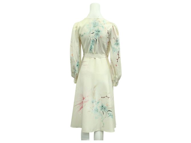 Ted Baker Floral Wrap Long Sleeve Dress - view 3