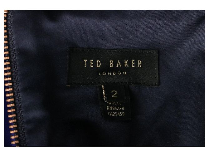 Ted Baker Purple Dress with Black Stretch Straps - view 5
