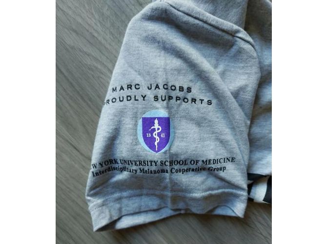 Camiseta Dita Marc Jacobs Cinza de Algodão Tamanho S - view 4