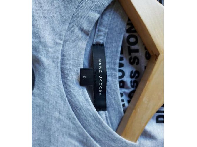 Camiseta Dita Marc Jacobs Cinza de Algodão Tamanho S - view 5