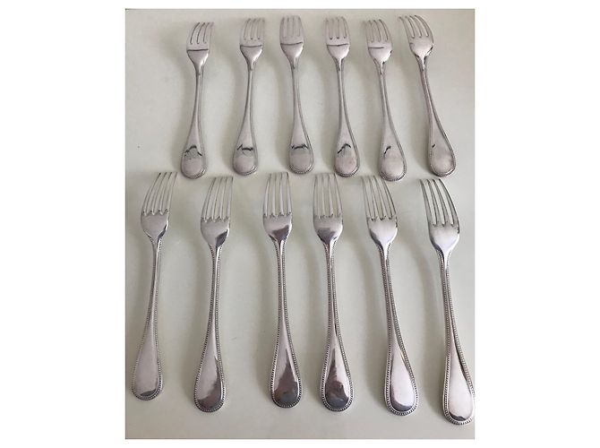 Christofle Servizio di posate basic in metallo argentato Argento - vista 9