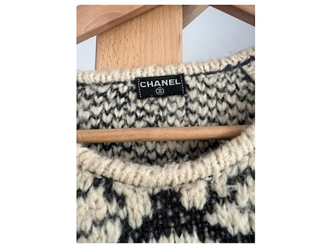 Chanel Prendas de punto Beige - vista 5