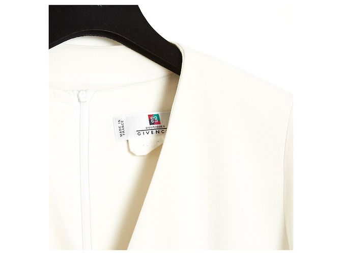 Givenchy 90s Hochzeitsanzug DE38 Aus weiß - Ansicht 7