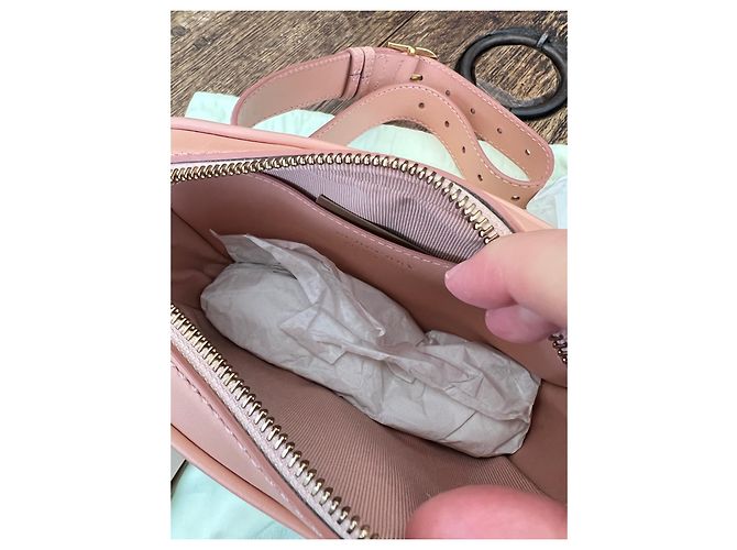 Borsa Burberry in pelle rosa - vista 9