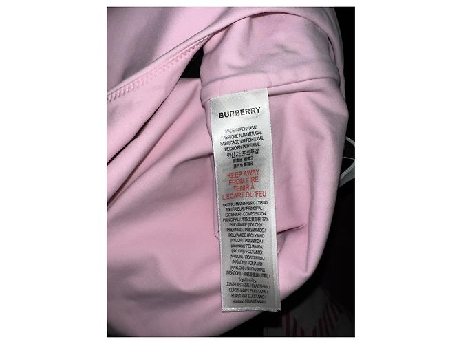 Burberry Badeanzug Einteiler Rosa Pink - Ansicht 10