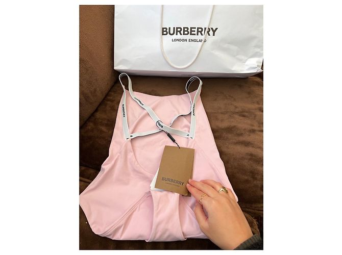 Burberry Badeanzug Einteiler Rosa Pink - Ansicht 2