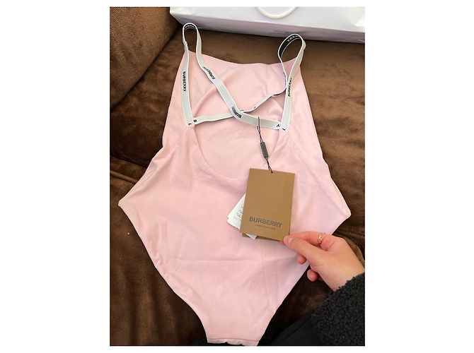 Burberry Badeanzug Einteiler Rosa Pink - Ansicht 6