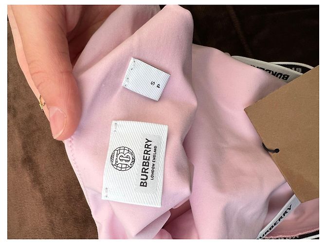 Burberry Badeanzug Einteiler Rosa Pink - Ansicht 8