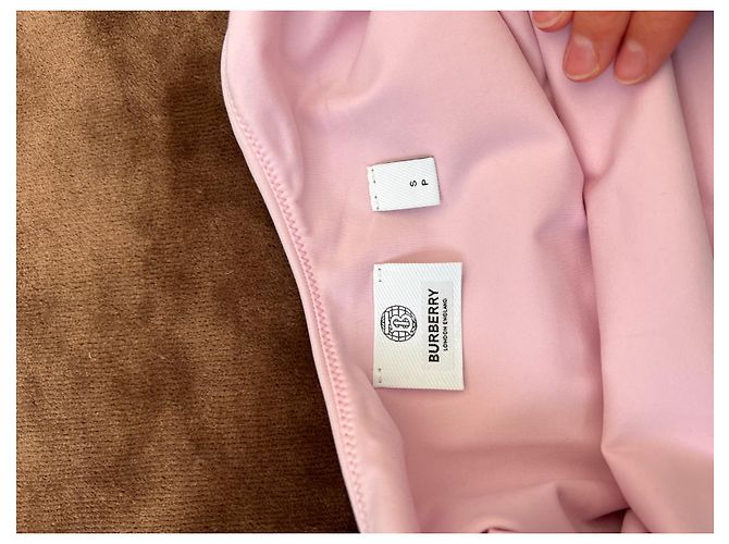 Burberry Badeanzug Einteiler Rosa Pink - Ansicht 9