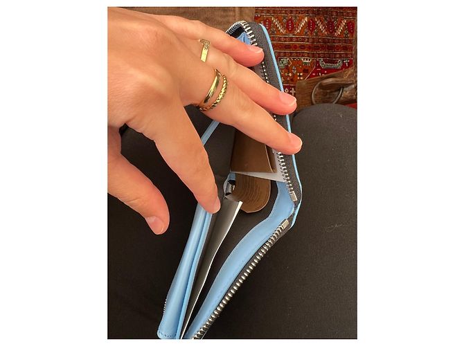 Burberry Wallets Small accessories Light blue - view 5