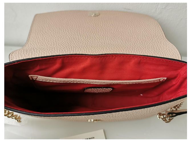 Bolso Cadena Lancel de Piel Nude Rosa - vista 14