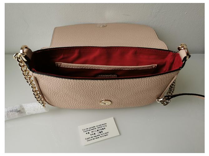 Bolso Cadena Lancel de Piel Nude Rosa - vista 15