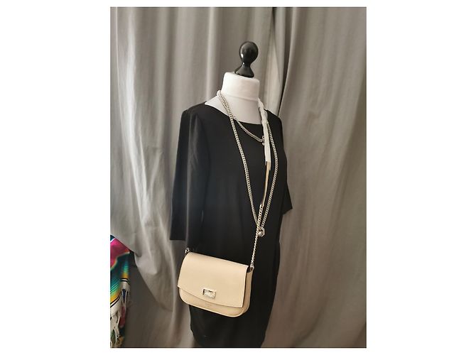 Bolso Cadena Lancel de Piel Nude Rosa - vista 16